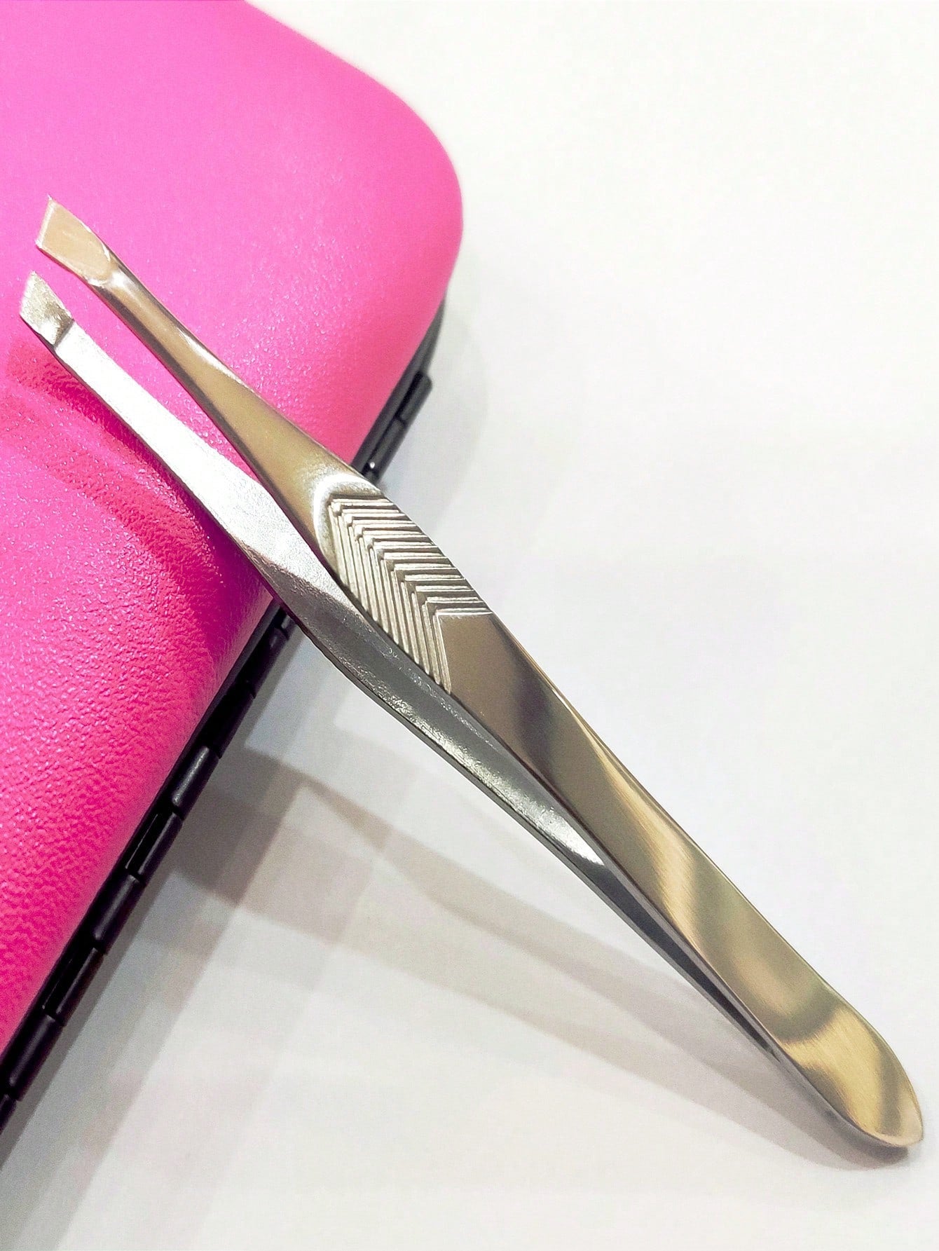 Stainless Steel Eyelash Tweezers